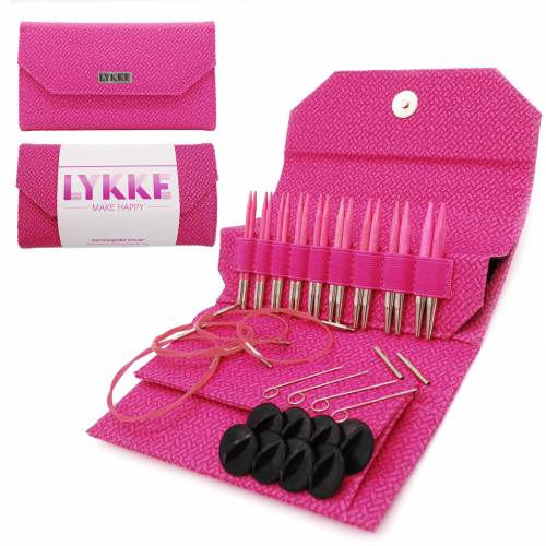 Lykke 3.5inch Interchangeable Bamboo Knitting Needles - GROVE & BLUSH