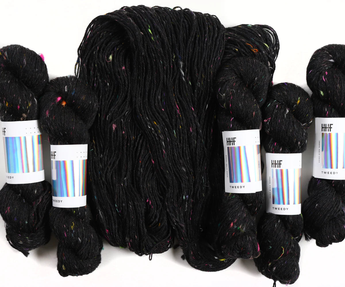 Tweedy (50% Falkland merino / 37.5% recycled wool / 12.5% recycled threads) 8ply DK