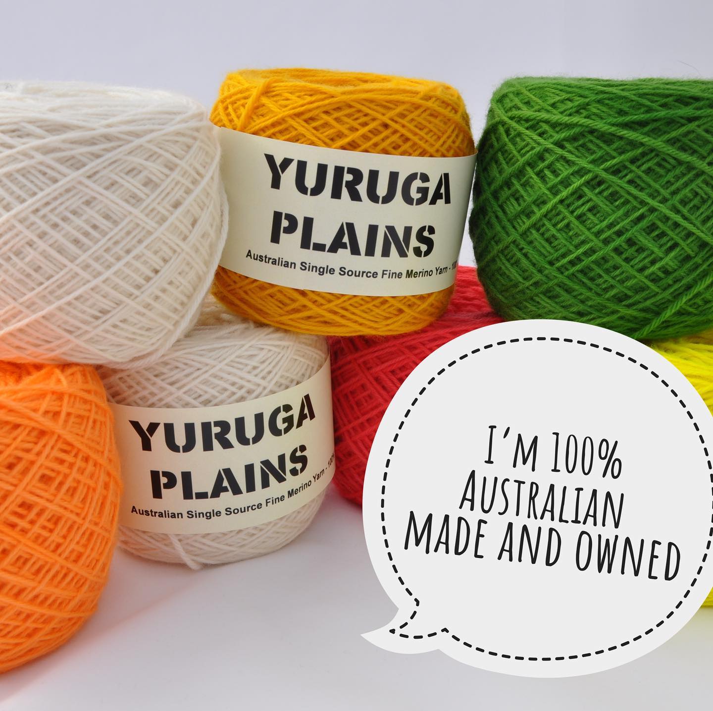 Yuruga Plains - Australian Colourways (single sourced merino)