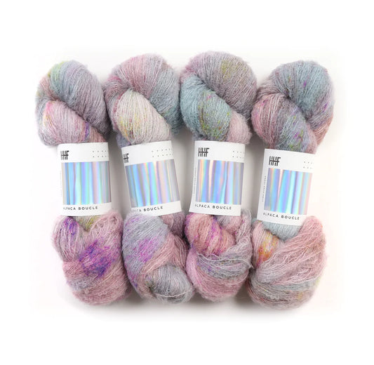 PRE-ORDER HHF Special Requests - Alpaca Boucle (66% alpaca 34% silk) (1 of 3 colour lots)