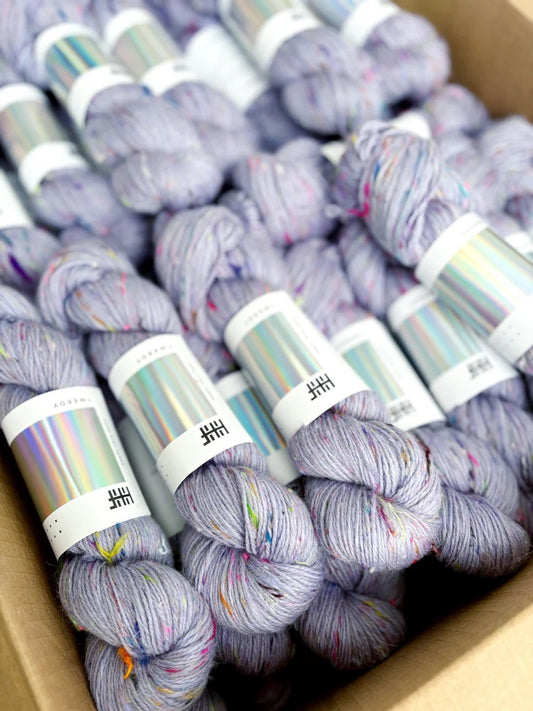 Tweedy (50% Falkland merino / 37.5% recycled wool / 12.5% recycled threads) 8ply DK
