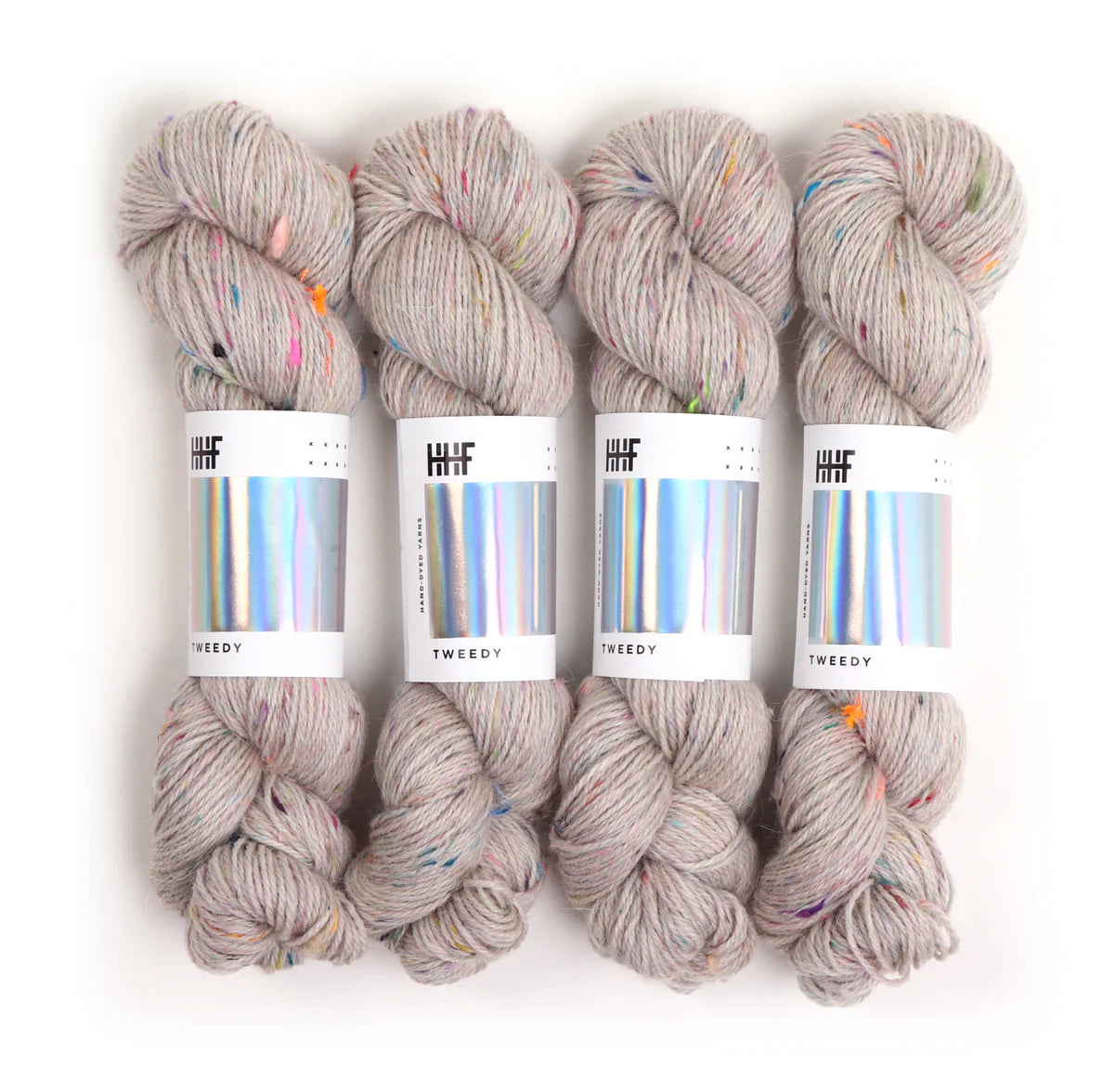 Tweedy (50% Falkland merino / 37.5% recycled wool / 12.5% recycled threads) 8ply DK