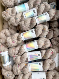 Tweedy (50% Falkland merino / 37.5% recycled wool / 12.5% recycled threads) 8ply DK