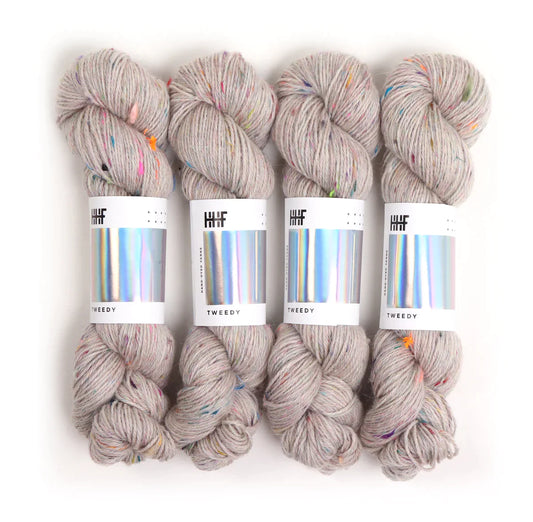 PRE-ORDER HHF Special Request - Tweedy (50% Falkland merino / 37.5% recycled wool / 12.5% recycled threads) 8ply DK
