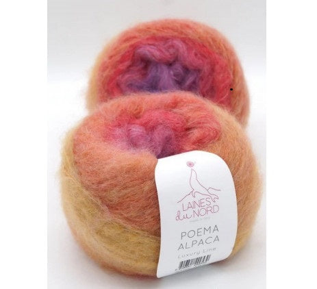 Laines Du Nord - Poema Alpaca (50% fine alpaca / 25% baby alpaca / 15% muelsing free wool / 10% nylon blend) 400m / 100g