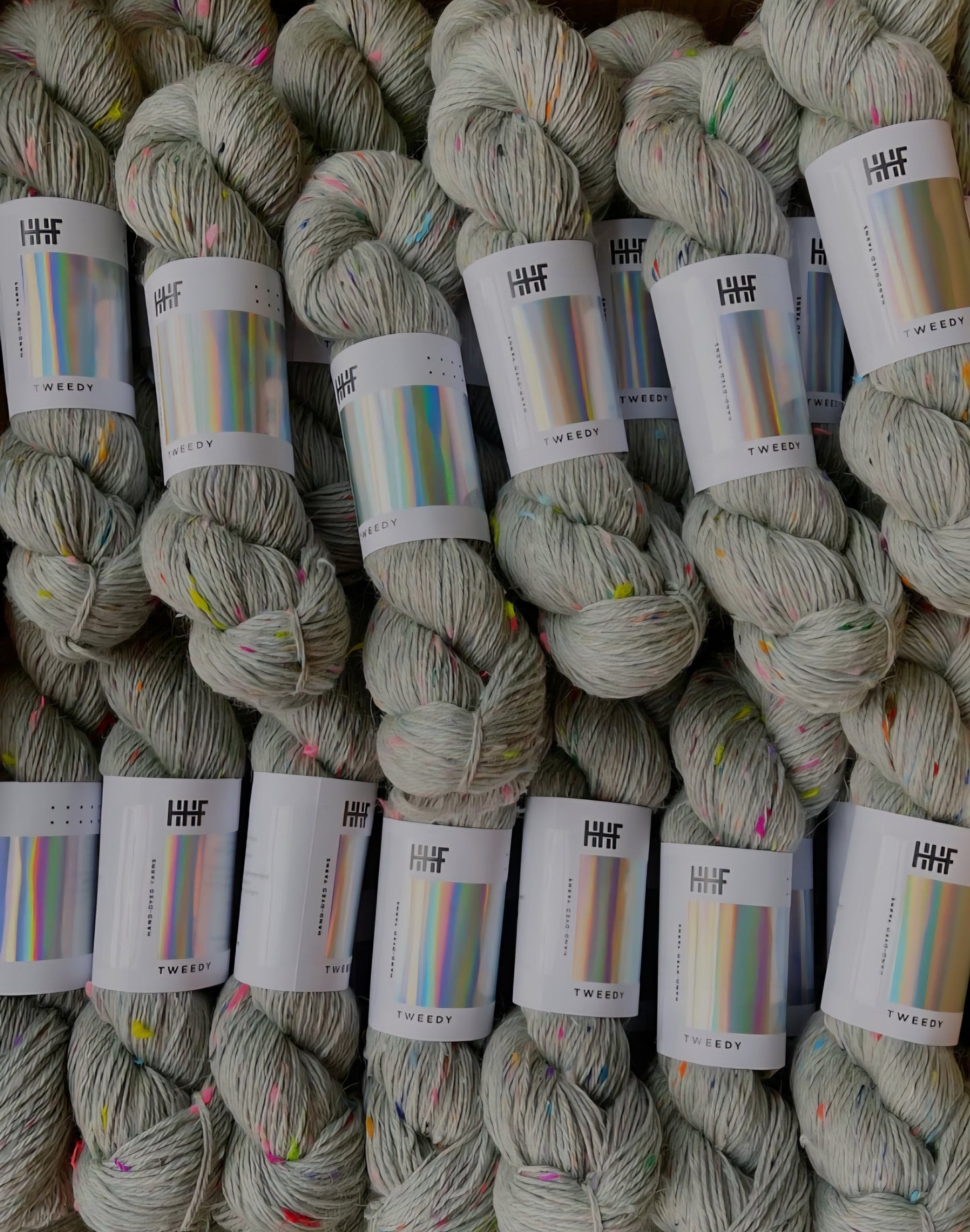 Tweedy (50% Falkland merino / 37.5% recycled wool / 12.5% recycled threads) 8ply DK